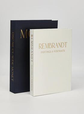 麻布烫金可开启假书磁吸收纳盒ins亚麻料英文装饰书道具书仿真书