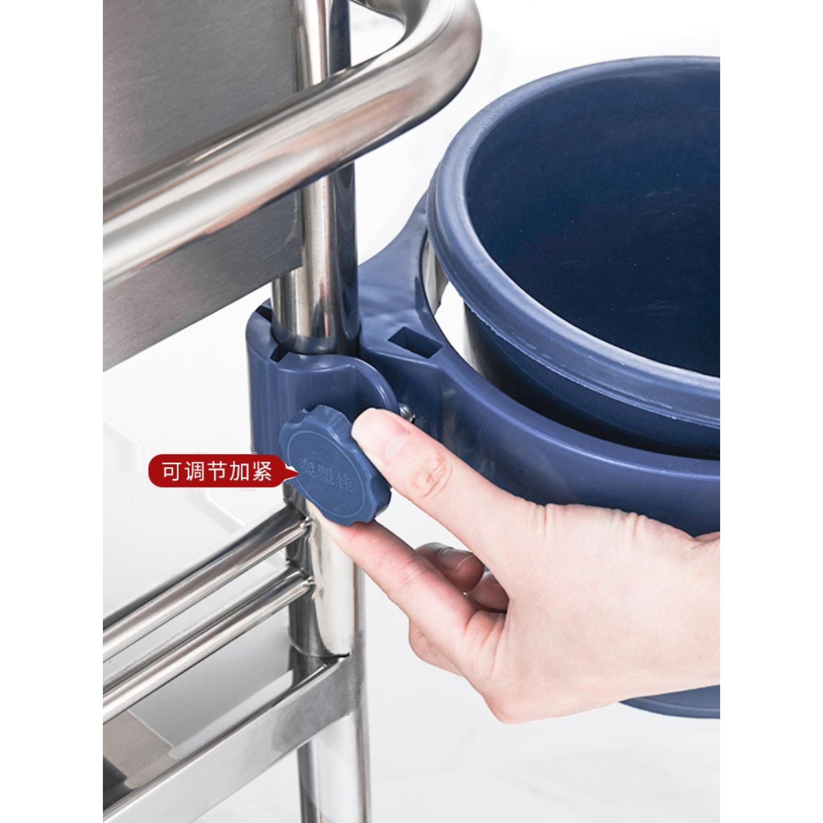 医用手推车不锈钢医疗小推车手术移动置物架治疗车器械车万向轮