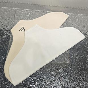 韩国服装店衣架防滑套帆布木衣架布套毛衣羊绒衫无痕布罩可印LOGO