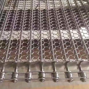 耐高温304不锈钢输送网带淬火炉金属输送网带食品冷却丝网传送带