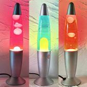 火山熔岩灯lava lamp岩浆小夜灯浮游灯卧室床头装 饰台灯氛围蜡灯