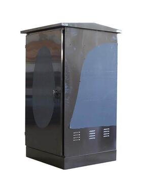 30不锈钢配电箱交换络网机柜户4外落地监控箱强电控制配6U9U600X6