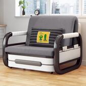 折叠单人沙发床两用阳台多功能床小户型沙发2025新款 0.8米伸缩床