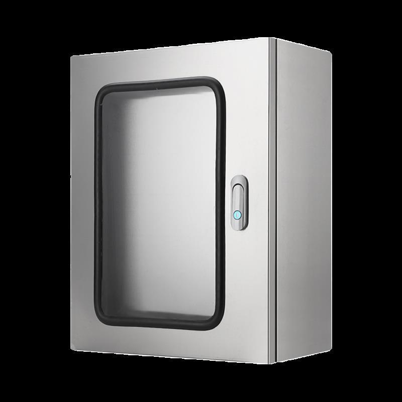 户内201/304不锈钢配电箱双层门仪表箱明装基业箱电气柜控制箱