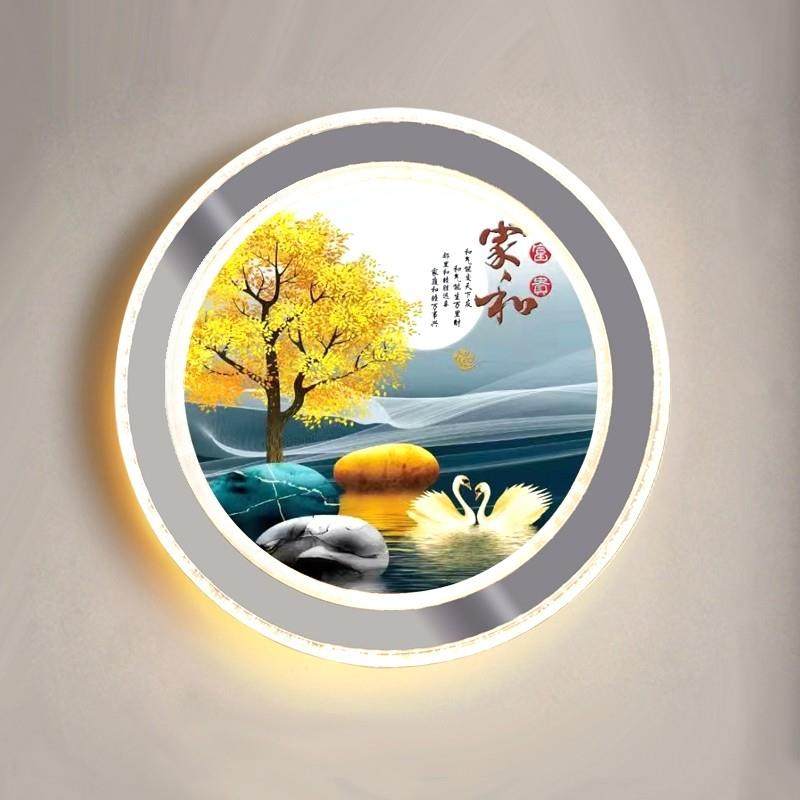 2024新款壁灯卧室床头灯客厅壁画 画灯楼梯装饰房间灯护眼阅读照