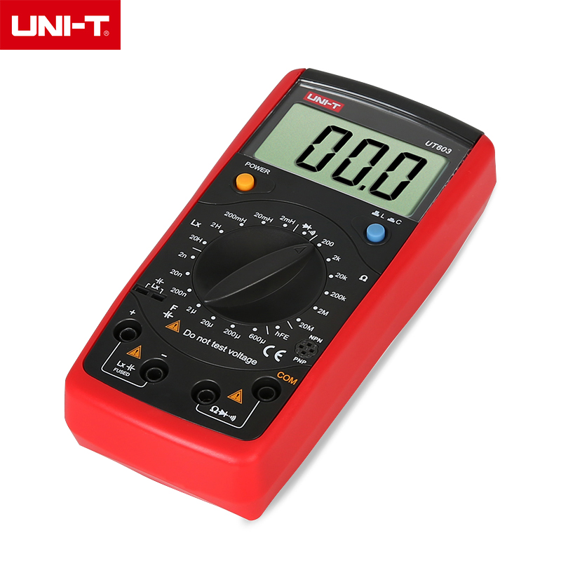 优利德数字电感表电容表高精度UT601/UT602/UT603/电感测量
