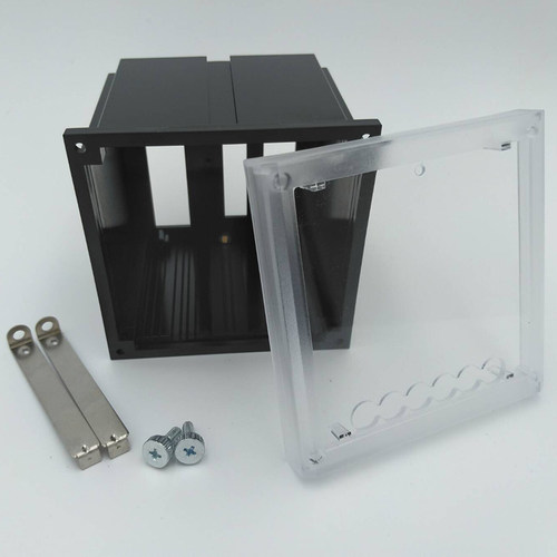 柜装电子仪表塑料壳体 智能数显仪器仪表外壳定做 96*96*70 美超