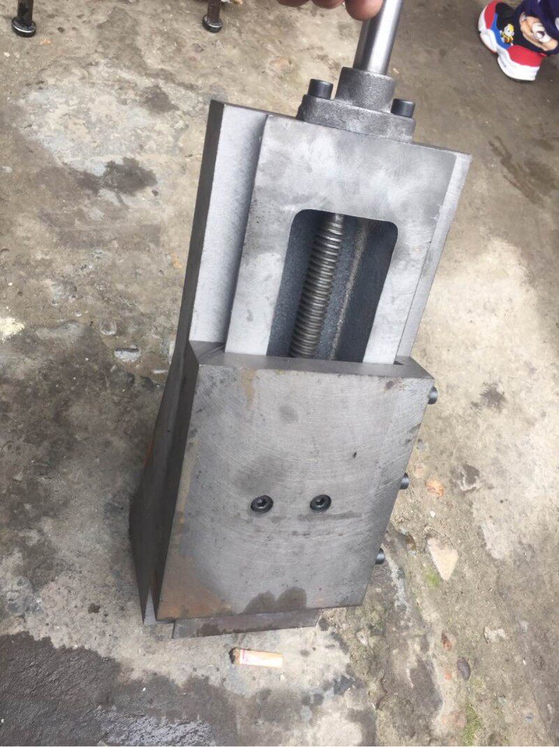 燕尾槽有杆丝杆 拖板 滑台滑块导轨工作台托 立式T型 L型滑台