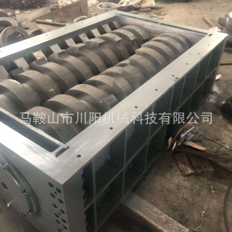 撕碎机刀箱压块金属撕碎机双轴撕碎机箱体 粉碎机机箱 撕碎机刀箱