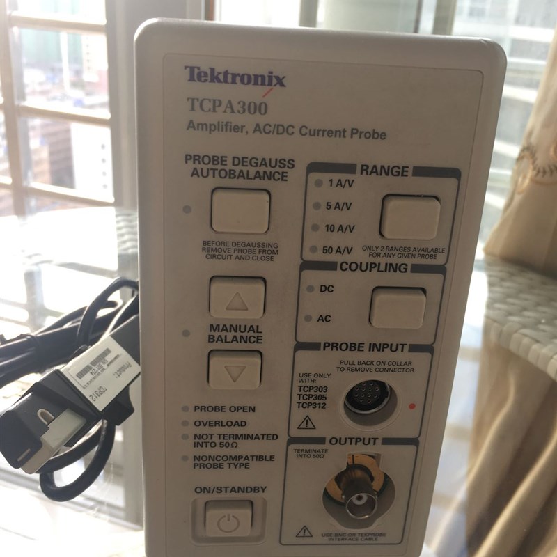 泰克TCPA300探头放大器+TCP312电流探头
