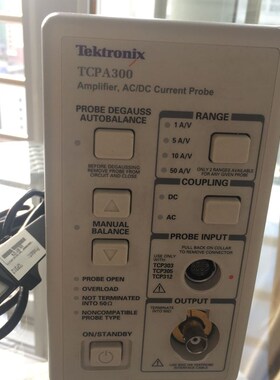 泰克TCPA300探头放大器+TCP312电流探头