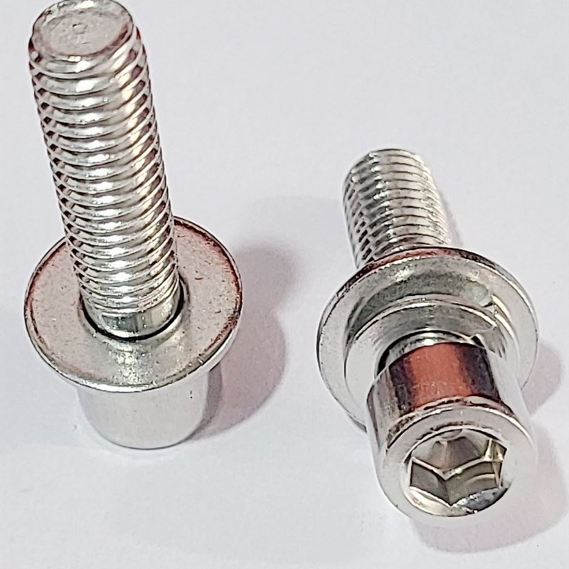 201不锈钢内六角三组合螺丝螺钉圆柱头内六角螺栓M4M5M6M8