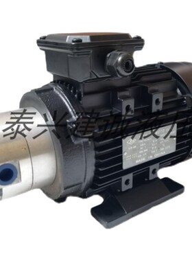 BBS-10双向摆线油泵电机LB-BB6/BB4/10颗粒机减速机油泵750W 8024