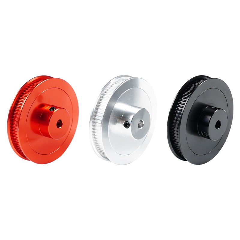 VORON沃龙3D打印机配件2GT同步轮80齿内孔5mm皮带度6mm数控加工红