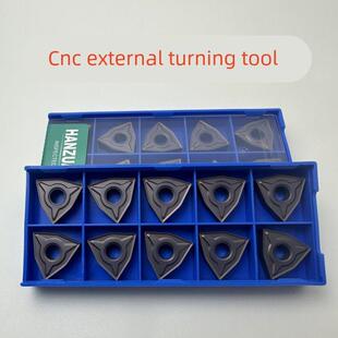 株洲数控桃型刀片WNMG080404-EM YBG205不锈钢加工08角外圆车刀片