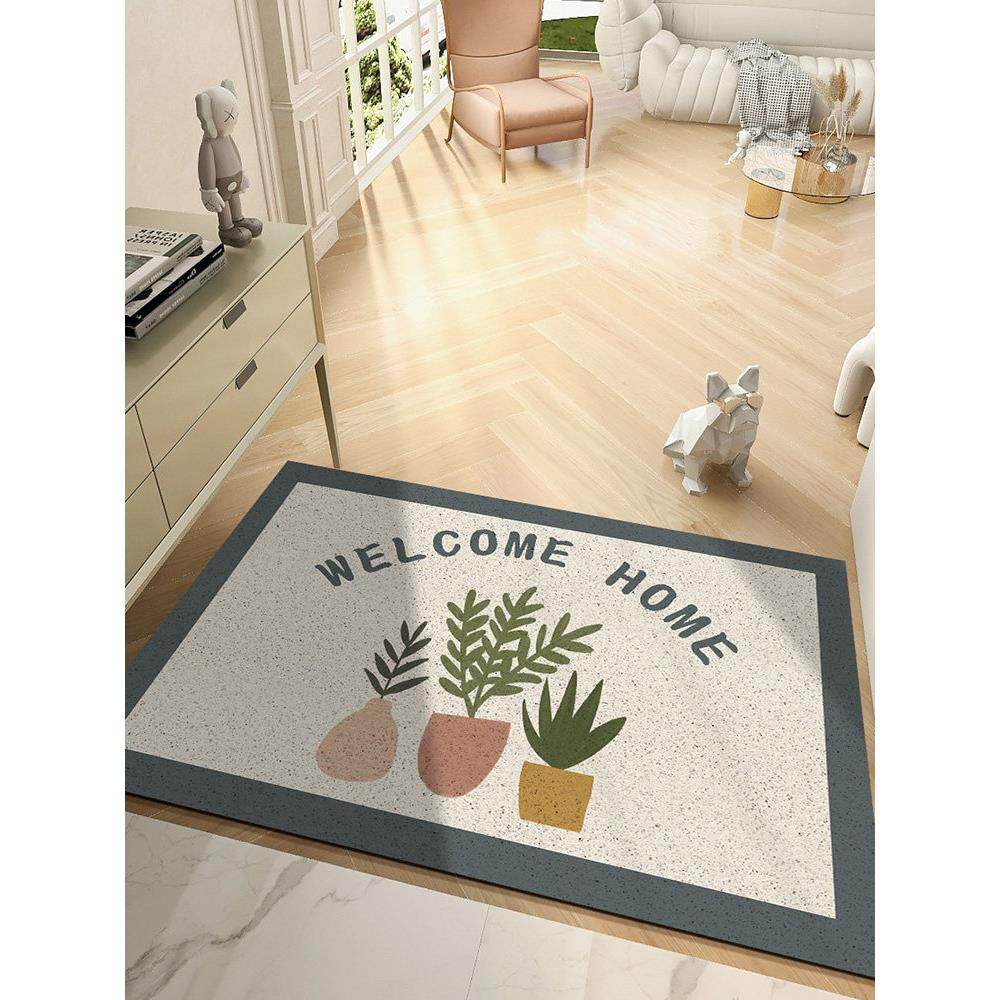 艺术花入户门地垫入户地毯进户门脚垫门垫家用进门丝圈垫子可定制,居家布艺,家用脚垫,淘宝优惠券,粉丝福利购,淘宝优惠卷