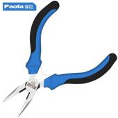 保拉Paola5英寸高碳钢精工锻造迷你有牙尖嘴钳电子尖口钳尖头钳