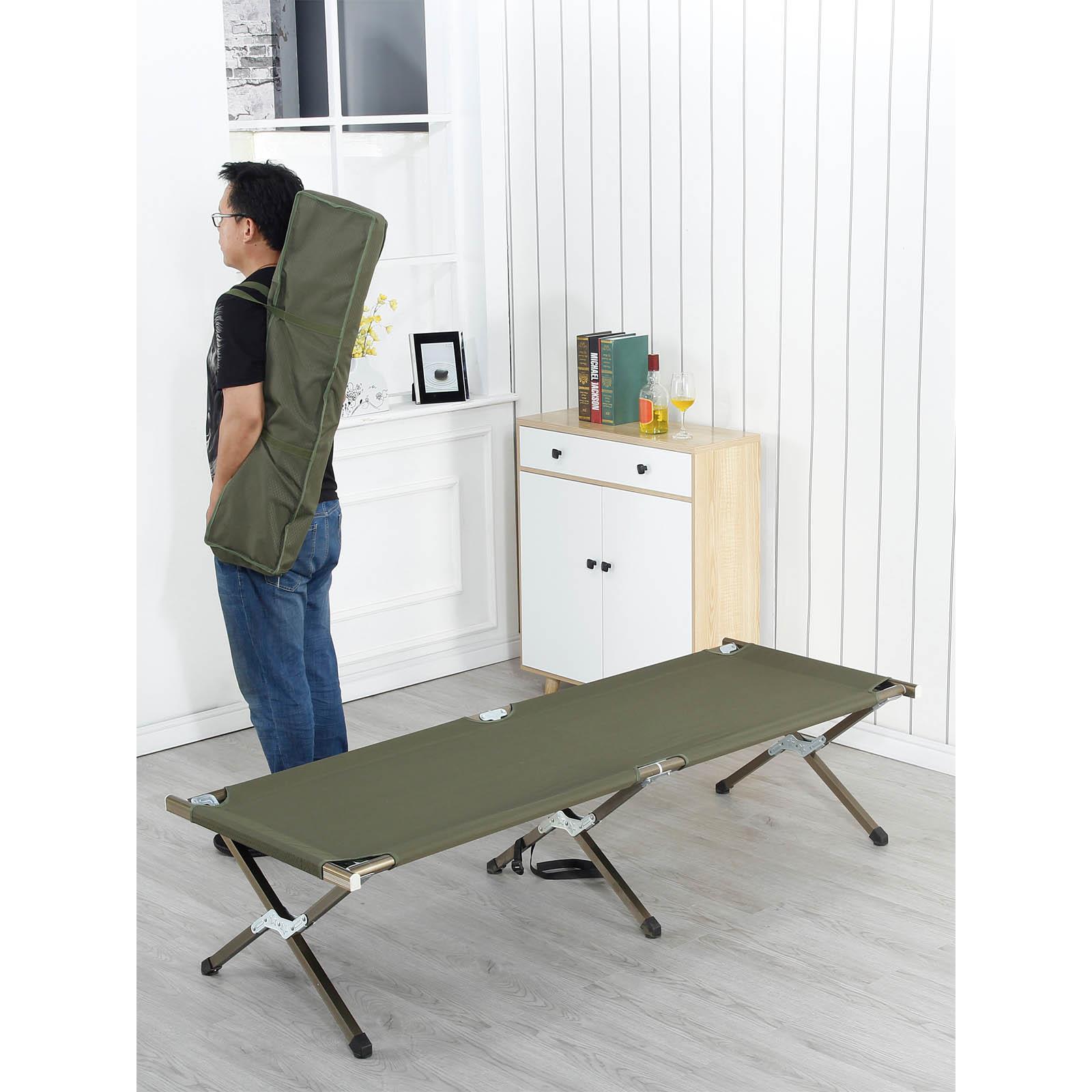 铝合金折叠床露营床医院陪护午休床包邮加厚超轻手提式便携单人床