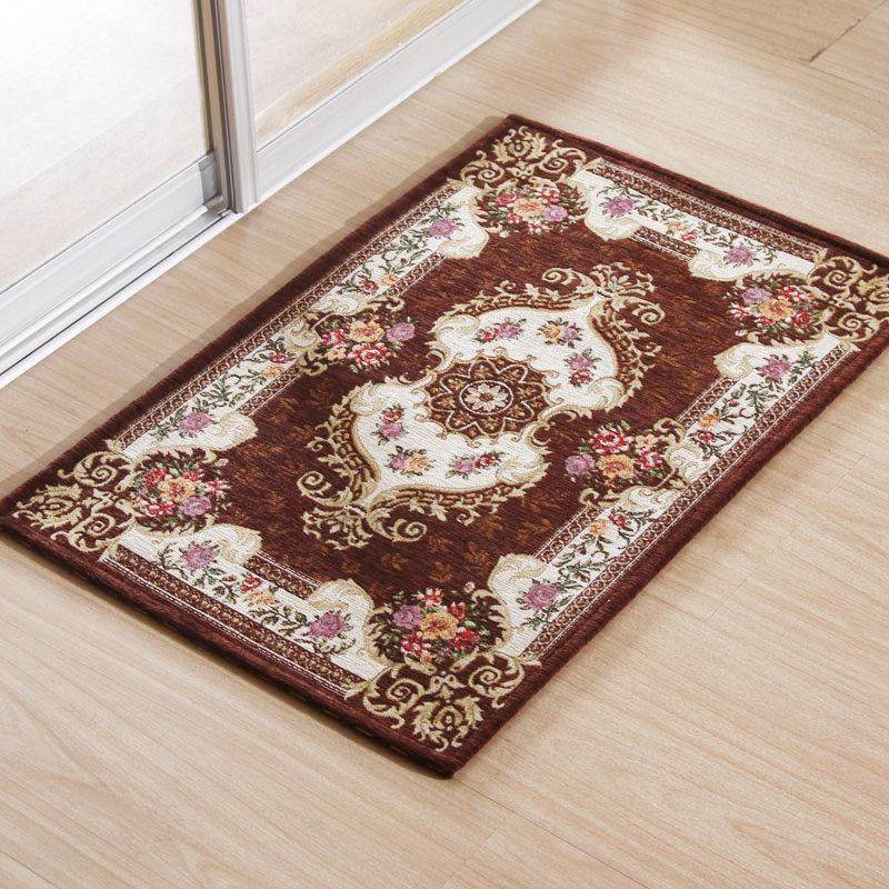 欧式提花地毯 防滑垫卧室进门垫客厅地毯垫子入户门口脚垫地垫,居家布艺,家用脚垫,淘宝优惠券,粉丝福利购,淘宝优惠卷