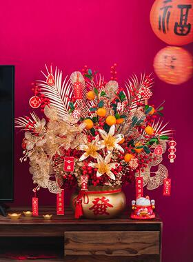 开业大吉福桶新店收银布置前台摆件乔迁新居礼物生意兴隆招财摆设