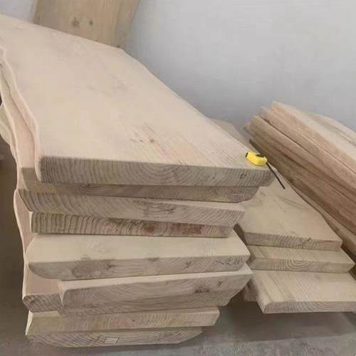 老榆木实木餐桌茶几面板定制松木板长方形隔板窗台板吧台面板案板