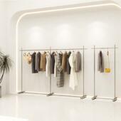 店货架不锈钢展示架落地式 童装 陈列架 店挂衣架专用女装 落地架服装