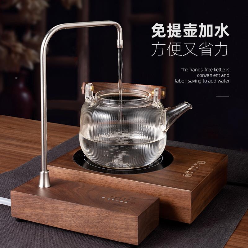 实木充SOBE\/索桶电式电抽水器装纯动净矿泉桃水自动吸取水桌面上