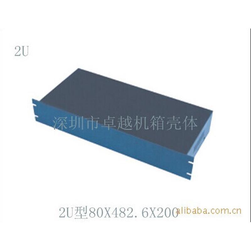 19英寸标准2U全铝机箱/19英寸机箱/网络P交换机/交换机外壳