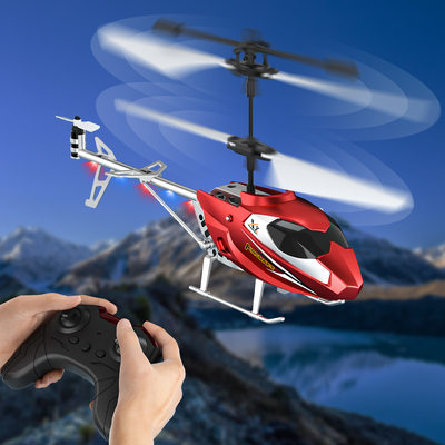 跨境热卖遥控飞机迷你直升无人机耐摔感应飞行器航模儿童玩具