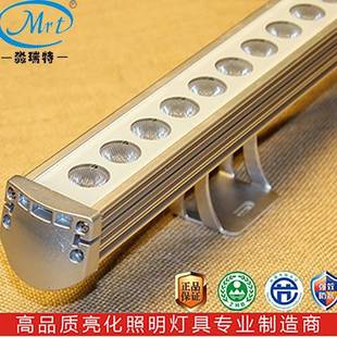 LED大功率单色RGBW广告牌建筑轮廓墙面投射线条轮廓洗墙灯36W