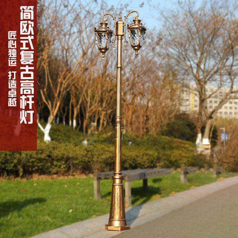 新款户外2-3米庭院灯防水加厚铝材引路景观灯小区花园道路庭院灯