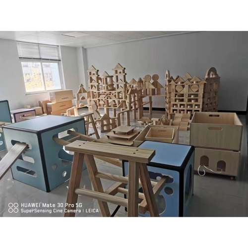 幼儿园安吉箱游戏组合户外体能训练探索攀爬架梯儿童大型积木玩具