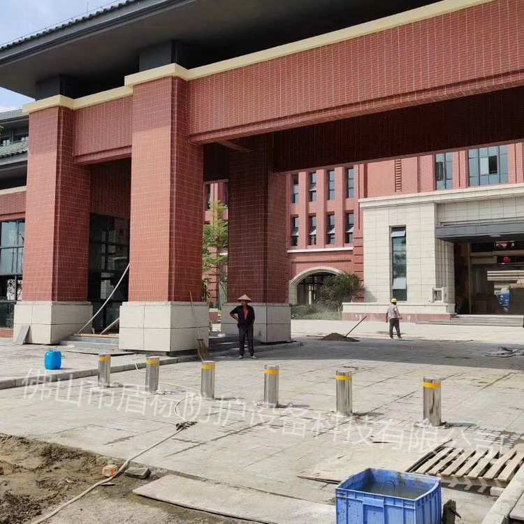 不锈钢防撞车档 液压警示柱路障防护伸缩桩 隐形拦车柱电子路桩