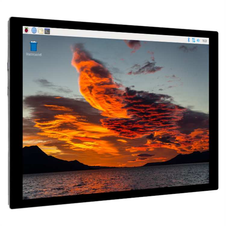 8寸高清全贴合钢化玻璃面板触控屏USB Type-C HDTV接口IPS显示屏