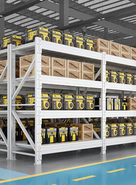 货架置物架多层仓库货架储物架轻型仓储货架家用货物架展示铁架子