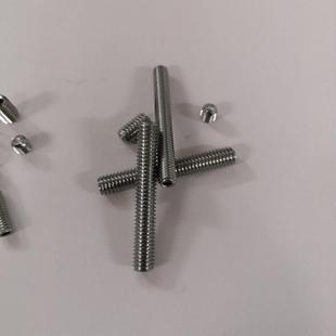 SUS304不锈钢GB80DIN916内六角凹端紧定止付机米螺丝M1.6M2系列