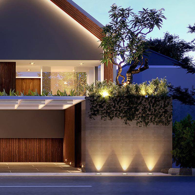 地埋灯嵌入式庭院灯草坪灯别墅室外花园灯景观灯埋地灯户外灯防水