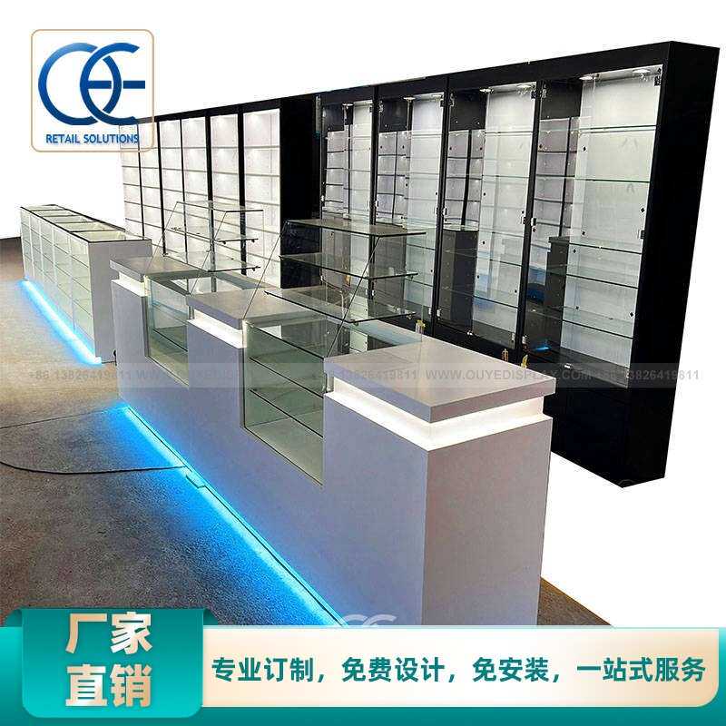 热销烟草香烟展示架创意铁艺烤漆商用便利店装备展示架落地架