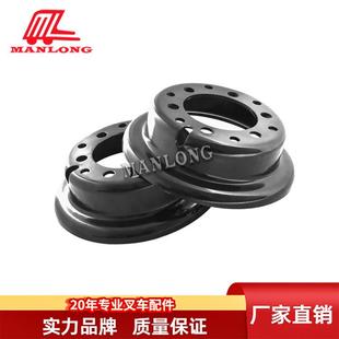 适用丰田电动叉车配件8FB 6孔GQ18 整体 8FT 7FB钢圈总成