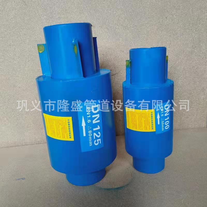 管道连接直埋式波纹补偿器刚性防水套管波纹补偿器