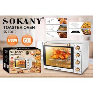 SOKANY10010电烤箱60L大容量家用多功能烤箱蛋糕烘焙跨境热销
