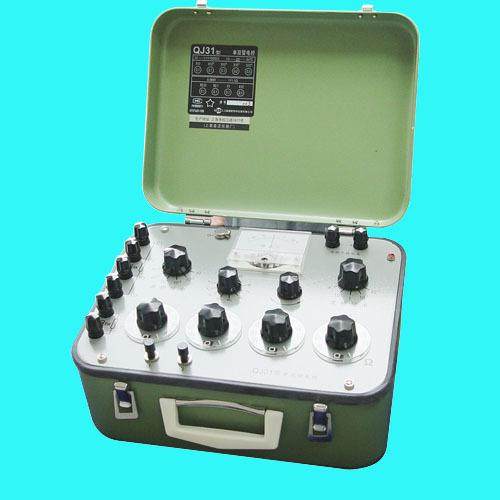 QJ31直流单双臂电桥 测量范围： 0.1m～1.1110 准确度：0.1%
