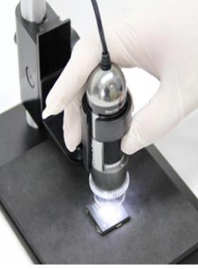 AM7115MZT 手持式数码显微镜 dino-lite 金属外壳偏光电子目镜