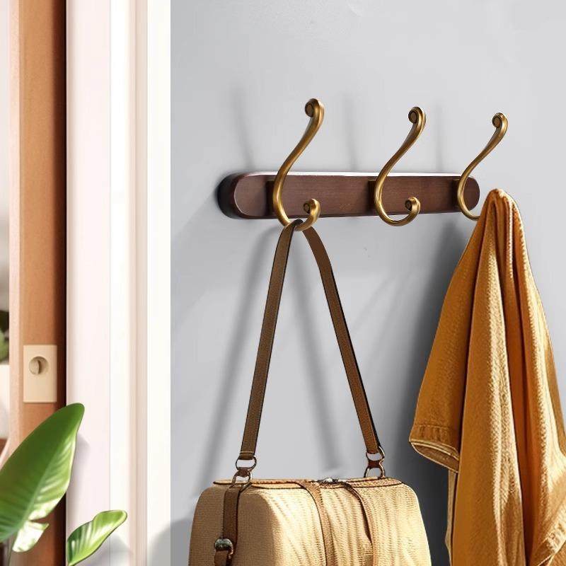 入户门后实木挂衣钩免打孔进门玄关卧室挂衣架壁挂木头排钩衣帽钩,鲜花速递/花卉仿真/绿植园艺,割草机/草坪机,淘宝优惠券,粉丝福利购,淘宝优惠卷
