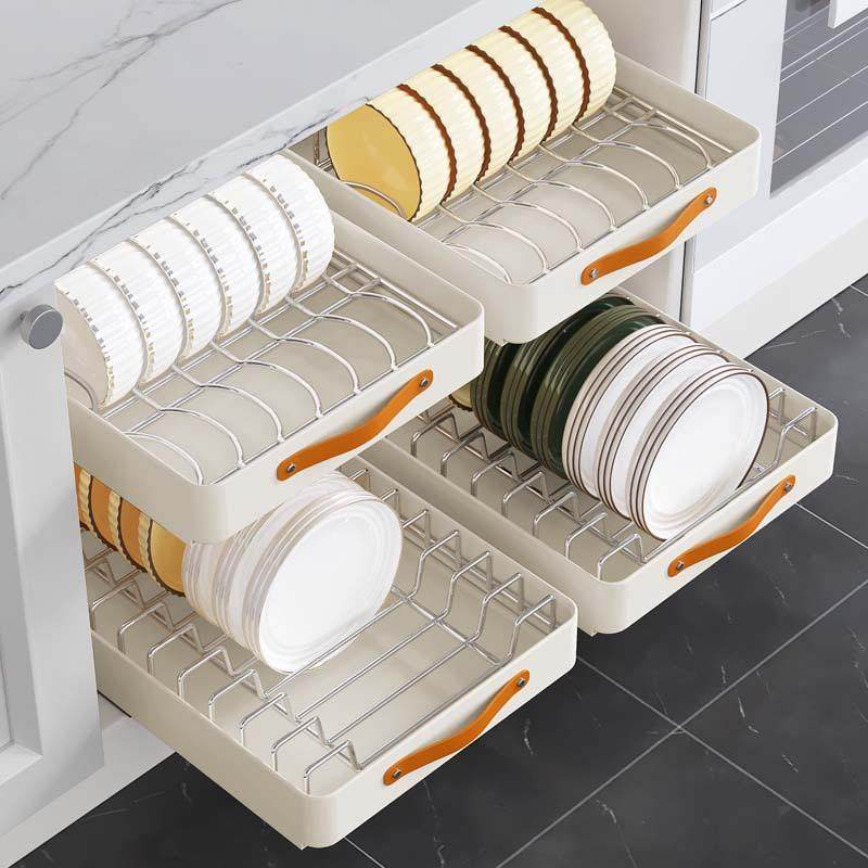 碗碟收纳架橱柜拉篮厨房柜内碗盘碗具沥水架抽屉式置物架抽拉碗架,电子元器件市场,集成电路（IC）,淘宝优惠券,粉丝福利购,淘宝优惠卷
