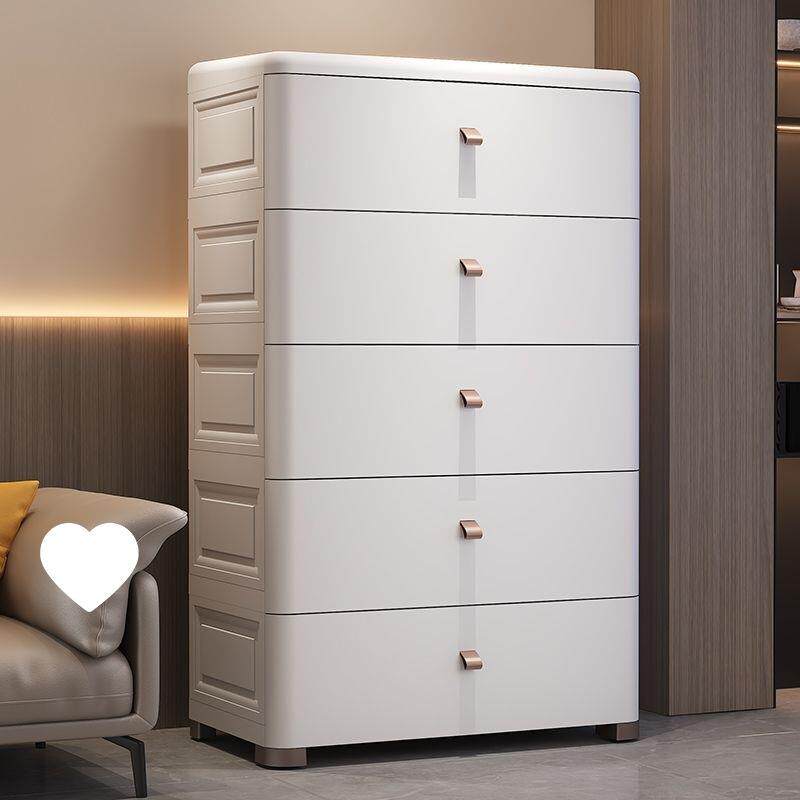 D0V简易收纳柜衣服储物柜卧室床头柜家用厨房浴室窄缝置物架落地