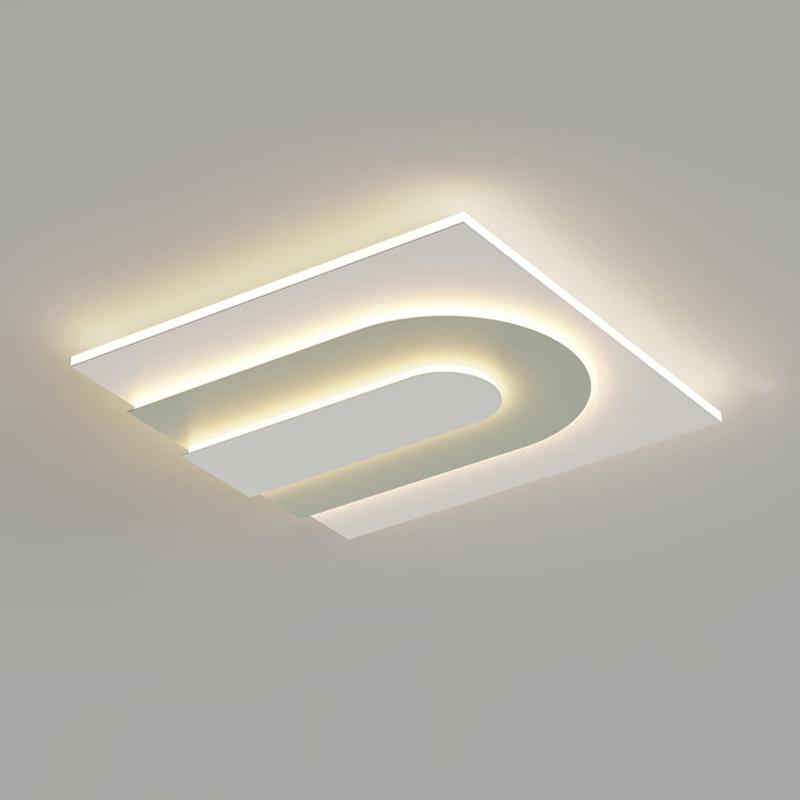 卧室灯全光谱护眼简约现代绿色小清新吸顶灯设计创意led语音智能