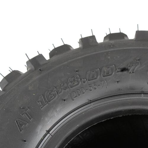 四轮ATV沙滩车配件16X8-7寸真空胎通用卡丁车观光车扫雪机7寸轮胎