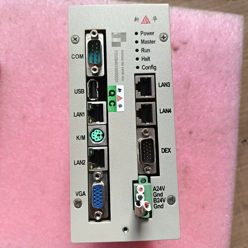 议价新华XCU-net控制器，二手拆机，接口齐全，带USB、LA