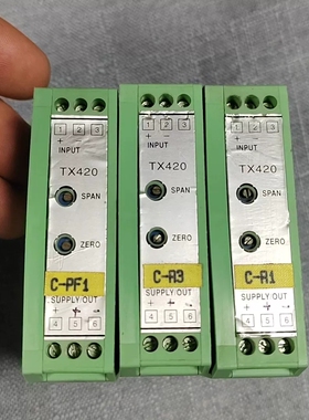 议价拆机3个itm TX420温度变送器，0-300度测量范围，